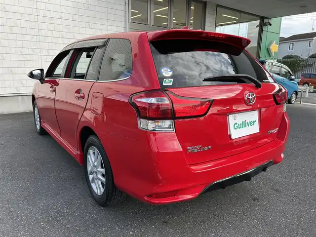 トヨタ カローラ フィールダー 1．5G エアロツアラー 埼玉県 2017(平29)年 3.4万km スーパーレッドⅤ パナソニックナビオーディオ/（AM/FM/フルセグTV/BT/CD/DVD/SD）/フルセグTV/バックカメラ/ビルトインETC/Toyota Safety Sense/・プリクラッシュセーフティ/・レーンディパーチャーアラート/前後ドライブレコーダー/アイドリングストップ/オートライト/オートマチックハイビーム/オートエアコン/プッシュスタートボタン/4WD/純正フロアマット/純正ドアバイザー/車両/ナビ 取扱説明書/保証書