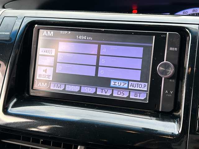 トヨタ エスティマ アエラス 広島県 2013(平25)年 6.1万km グレイッシュブルーマイカメタリック 禁煙/純正ナビ(NSZT-W62G)/・フルセグ/CD/DVD/BT/SD/バックカメラ/クルーズコントロール/両側パワースライドドア/電動格納ウィンカーミラー/ＨＩＤヘッドライト/フォグランプ/オットマン/デュアルエアコン/スマートキー/プッシュスタート/ETC/純正１８インチアルミホイール/Wエアバック