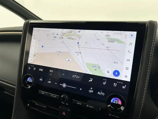 トヨタ アルファード Z 愛知県 2024(令6)年 1.8万km プラチナホワイトパールマイカ 純正14型ナビ（フルセグ、Bluetooth、HDMI、AppleCarplay)/13型有機ELフリップダウンモニター/トヨタチームメイト/左右独立サンルーフ/全方位カメラ/デジタルインナーミラー/BSM/HUD/ACC/置くだけ充電器/パーキングアシスト/両側パワスラドア/ETC2.0/360度ドライブレコーダー/パワーバックドア/パワーシート（D+N)/1・2列目シートヒーター、エアシート/衝突軽減ブレーキ/レーンキープアシスト/電子パーキング/オートホールド/USB/コーナーセンサー/LEDヘッドライト/オートハイビーム/オートライト/社外フロアマット/純正18インチAW/スマートキー/横滑り防止装置/三点エアバック