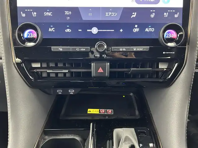 トヨタ アルファード Z 愛知県 2024(令6)年 1.8万km プラチナホワイトパールマイカ 純正14型ナビ（フルセグ、Bluetooth、HDMI、AppleCarplay)/13型有機ELフリップダウンモニター/トヨタチームメイト/左右独立サンルーフ/全方位カメラ/デジタルインナーミラー/BSM/HUD/ACC/置くだけ充電器/パーキングアシスト/両側パワスラドア/ETC2.0/360度ドライブレコーダー/パワーバックドア/パワーシート（D+N)/1・2列目シートヒーター、エアシート/衝突軽減ブレーキ/レーンキープアシスト/電子パーキング/オートホールド/USB/コーナーセンサー/LEDヘッドライト/オートハイビーム/オートライト/社外フロアマット/純正18インチAW/スマートキー/横滑り防止装置/三点エアバック
