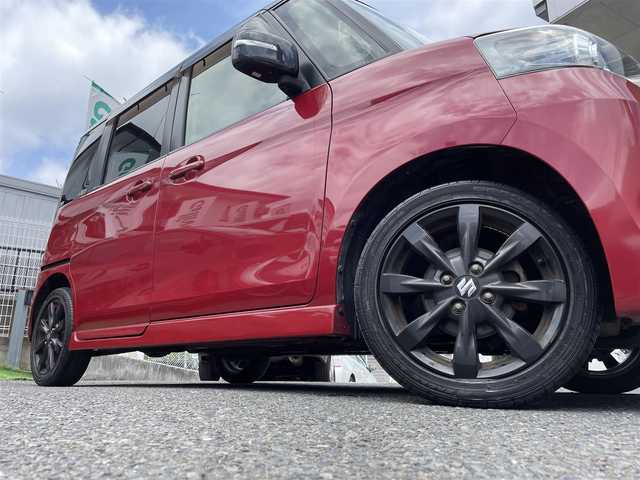 スズキ スペーシア カスタム XS 宮城県 2014(平26)年 11万km フェニックスレッドパール/ブルーイッシュブラックパール 4WD/社外ＳＤナビ/（ＦＭ／ＡＭ／ＣＤ／ＤＶＤ／Ｂｌｕｅｔｏｏｔｈ）　/フルセグテレビ　/ハーフレザーシート　/衝突被害軽減装置　/両側パワースライドドア　/アイドリングストップ　/横滑り防止装置　/前席シートヒーター/ドライブレコーダー（前後）/オートライト/スマートキー/プッシュスタート/ETC/バックカメラ