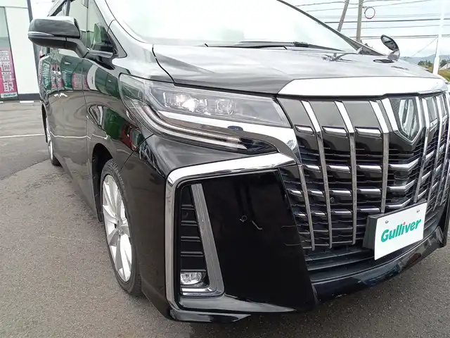 トヨタ アルファード S Cパッケージ 福井県 2019(令1)年 6.9万km ブラック サンルーフ/アルパイン10インチナビ/バックカメラ/フリップダウンモニター/両側パワースライドドア/レーダークルーズコントロール/前後コーナーセンサー/パーキングアシスト/衝突被害軽減システム/シートヒーター・エアシート/パワーシート/シートメモリー/ETC/パワーバックドア/レザーシート/ステアリングヒーター/ダブル＋サイドエアバッグ/カーテンエアバッグ/社外フロアマット/LEDヘッドライト/オートマチックハイビーム/スマートキー