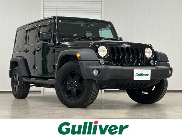 クライスラー・ジープ ジープ ラングラー アンリミテッド スポーツ 熊本県 2017(平29)年 7.1万km 黒 社外メモリナビ（ＣＤ/ラジオ/ＢＴ/フルセグ）/バックカメラ/ＥＴＣ/ドライブレコーダー/クルーズコントロール/ステアリングスイッチ/横滑り防止装置/リモコンキー×２/純正18インチＡＷ/ドアバイザー/純正ゴムマット