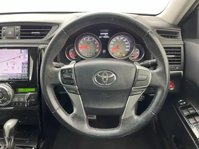 トヨタ マークＸ 250G Sパッケージ G’s 群馬県 2014(平26)年 10.7万km ホワイトパールクリスタルシャイン ALPINE8インチナビ/・AM/FM/CD/DVD/Bluetooth/フルセグTV/=====/ＡＬＰＩＮＥ８インチナビ　バックカメラ　専用ハーフレザーシート　プッシュスタート　スマートキー　クルーズコントロール　Ｇ’ｓ専用純正１９インチアルミホイール／専用キャリパー　ＥＴＣ　ワンオーナー