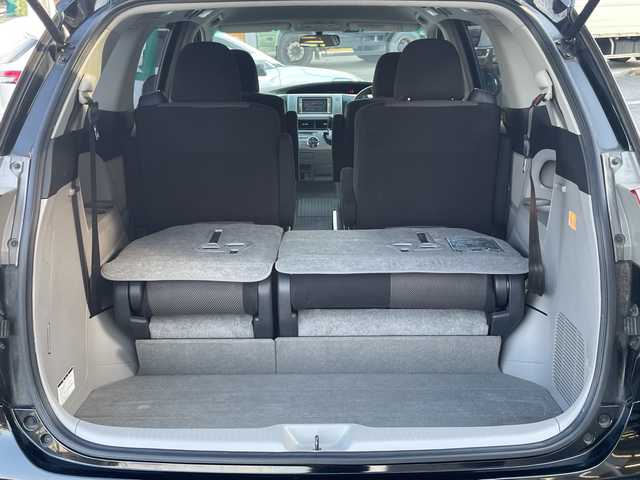 トヨタ エスティマ アエラス 愛知県 2006(平18)年 11万km ブラック /革巻きステア/ステアスイッチ/パワスラ/純正フロアマット/純正ドアバイザー/照明付きバニティミラー/HIDオートライト/フォグ/ETC/プッシュスタート/スマートキー