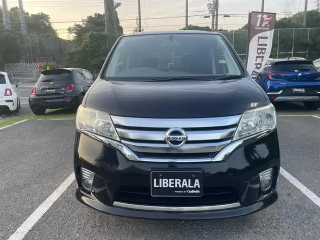日産 セレナ ハイウェイS G Sハイブリッド 大阪府 2013(平25)年 13.4万km 黒 両側Pスラ/バックカメラ/ETC/HID/Pスタート