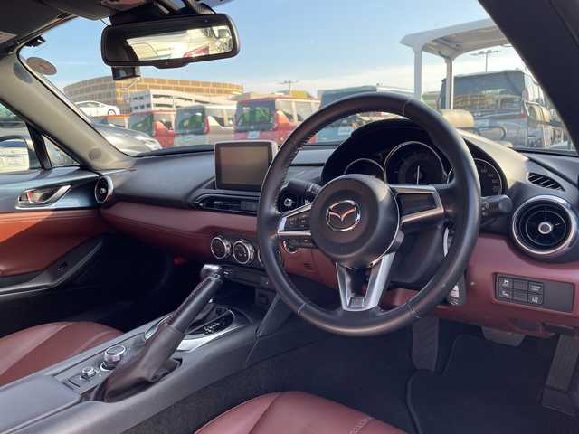 マツダ ロードスター ＲＦ VS 愛知県 2017(平29)年 3.8万km ブルーリフレックスマイカ プレミアムサウンドBOSE/純正ナビ/シートヒーター/バックカメラ/純正アルミホイール/ETC/ブラインドスポットモニター/LEDヘッドライト/ETC/パドルシフト/レーンキープアシスト/ドライブレコーダー/フルセグ/CD DVD/Bluetooth/ステアリングスイッチ/スマートキー/プッシュスタート