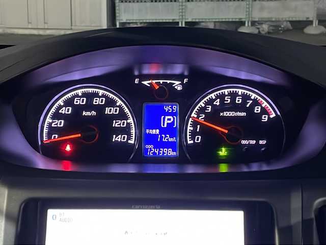 スバル ステラ カスタム R 福島県 2011(平23)年 12.5万km スパークリングオレンジメタリック メモリナビ　ＴＶ　ＥＴＣ　スペアキー　電格ミラー　純正フロアマット　純正ドアバイザー　社外１４インチＡＷ　プッシュスタート　スマートキー　ＨＩＤヘッドライト　フォグランプ　盗難防止システム　ＡＡＣ　