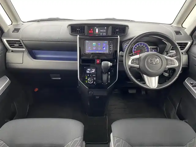 トヨタ タンク カスタムG 福井県 2019(令1)年 0.7万km レーザーブルークリスタルシャイン 両側パワースライドドア /社外SDナビ　型式：CN-RE05WD/（フルセグTV CD DVD BT）/バックカメラ/ビルトイン ETC/前後ドラレコ/クルーズコントロール/衝突被害軽減ブレーキ/オートマチックハイビーム/LEDオートヘッドライト/フォグライト /コーナーセンサー /ステアリングリモコン/革巻きステアリング/保証書 取説