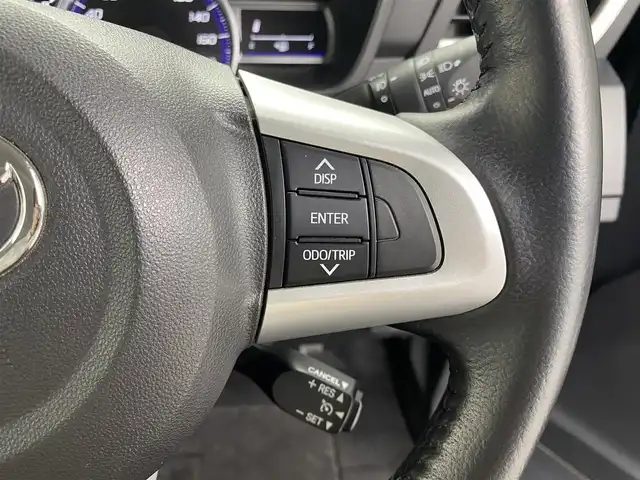 トヨタ タンク カスタムG 福井県 2019(令1)年 0.7万km レーザーブルークリスタルシャイン 両側パワースライドドア /社外SDナビ　型式：CN-RE05WD/（フルセグTV CD DVD BT）/バックカメラ/ビルトイン ETC/前後ドラレコ/クルーズコントロール/衝突被害軽減ブレーキ/オートマチックハイビーム/LEDオートヘッドライト/フォグライト /コーナーセンサー /ステアリングリモコン/革巻きステアリング/保証書 取説