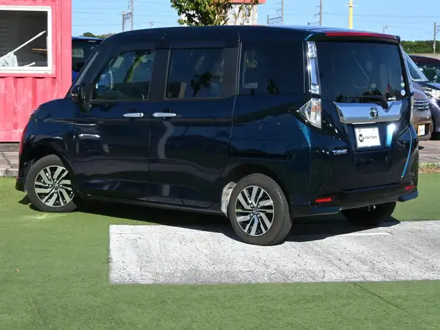 トヨタ タンク カスタムG 千葉県 2019(令1)年 0.7万km レーザーブルークリスタルシャイン スマートアシストIII/クルーズコントロール/エコアイドル/両側パワースライドドア/社外SDナビ/地デジTV/【DVD/CD再生機能　Bluetooth接続】/バックカメラ/ドライブレコーダー（前後撮影）/革巻きステアリング/ETC/LEDヘッドライト/フォグライト/ウインカーミラー/コーナーセンサー/純正14インチアルミホイル/キーフリーシステム