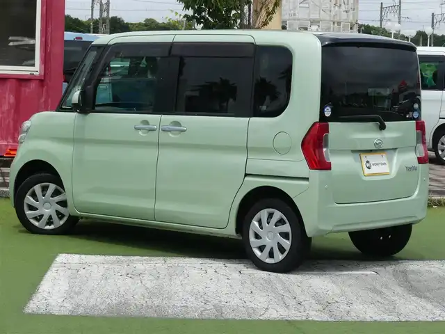 ダイハツ タント L SAⅡ 千葉県 2015(平27)年 3万km シルキーグリーンP 純正SDナビ/地デジTV/【DVD/CD再生機能　Bluetooth接続】/バックカメラ/ドライブレコーダー（DRT-H64G）/フリップダウンモニター/ステアリングスイッチ/ETC/リアコーナーセンサー/キーレス