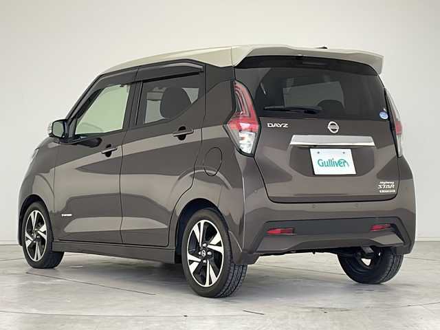 日産 デイズ ハイウェイスターG ターボ 愛知県 2019(令1)年 5.2万km 茶 衝突軽減システム/純正SDナビ（SDなし）/全方位カメラ/フルセグ/CD/DVD/Bluetooth/バックカメラ/コーナーセンサー/純正アルミホイール/LEDヘッドライト/オートライト/ドライブレコーダー/ETC/ステアリングスイッチ/スマートキー/プッシュスタート