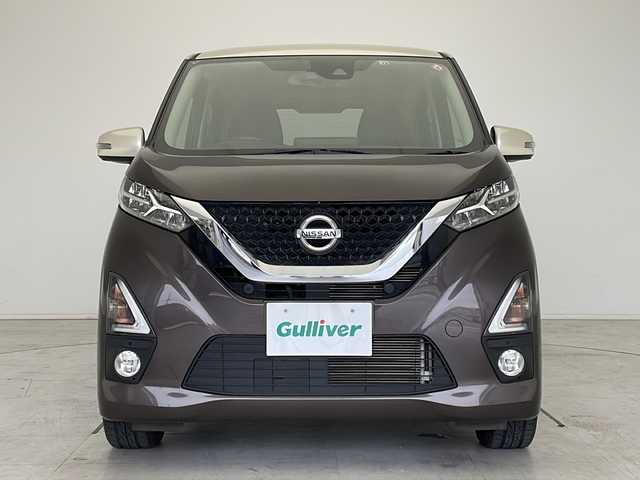 日産 デイズ ハイウェイスターG ターボ 愛知県 2019(令1)年 5.2万km 茶 衝突軽減システム/純正SDナビ（SDなし）/全方位カメラ/フルセグ/CD/DVD/Bluetooth/バックカメラ/コーナーセンサー/純正アルミホイール/LEDヘッドライト/オートライト/ドライブレコーダー/ETC/ステアリングスイッチ/スマートキー/プッシュスタート