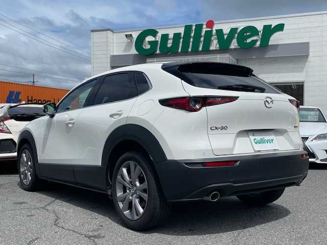 マツダ ＣＸ－３０ XD プロアクティブツーリングセレクション 三重県 2020(令2)年 3.4万km スノーフレイクホワイトパールマイカ 1オーナー/スマートブレーキサポート/AT誤発進抑制制御/全車速追従機能付レーダークルーズコントロール/前後パーキングセンサー/車線逸脱警報システム/レーンキープアシスト/ブラインドスポットモニタリング/接近車両検知/クルージングトラフィックサポート/純正SDナビ/フルセグTV/【CD/DVD/Bluetooth/USB】/バックカメラ/ETC/前後ドライブコーダー/パドルシフト/ヘッドアップディスプレイ/パワーバックドア/D席パワーシート/D/N席シートヒーター/ステアリングヒーター/オートライト/アダプティブLEDヘッドランプ/215/55R18インチ純正AW/プッシュスタート/スマートキー/スペアキー/純正フロアマット