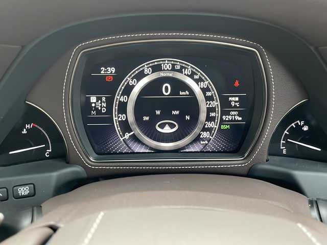 レクサス ＬＳ 500 バージョンL 道央・札幌 2019(令1)年 9.3万km マンガンラスター 純正ナビ（AM/FM/CD/フルセグTV/SD/USB）/ドライブレコーダー（前/車内）/ETC2.0/全方位カメラ/トラクションコントロール/スノーモード/ドライブモードセレクトスイッチ/車線維持支援システム/クルーズコントロール/ヘッドアップディスプレイ/アイドリングストップ/オートエアコン/本革ハンドル/パドルシフト/ヘルプネットボタン/シートヒーター/リアシートオットマン/ＩＳＯＦＩＸ/パワーシート（前席）/プッシュスタート/純正フロアマット/電動格納ミラー