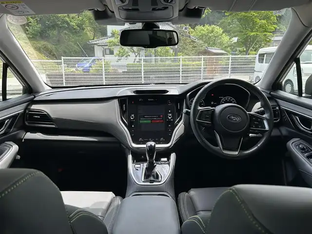スバル アウトバック X－ブレイクEX 福島県 2022(令4)年 4万km Ｄグリーン 登録時走行距離:40097km/純正11.6インチナビ/　（フルセグ/FM/AM/BT)/アイサイト/全方囲カメラ/ビルトインETC2.0/レーダークルーズコントロール/プリクラッシュブレーキ/エマージェンシーレーンキープアシスト/パワーバックドア/レザーシート/パワーシート/シートヒーター/ハンドルヒーター/ルーフレール/パドルシフト/LEDヘッドライト/スマートキー