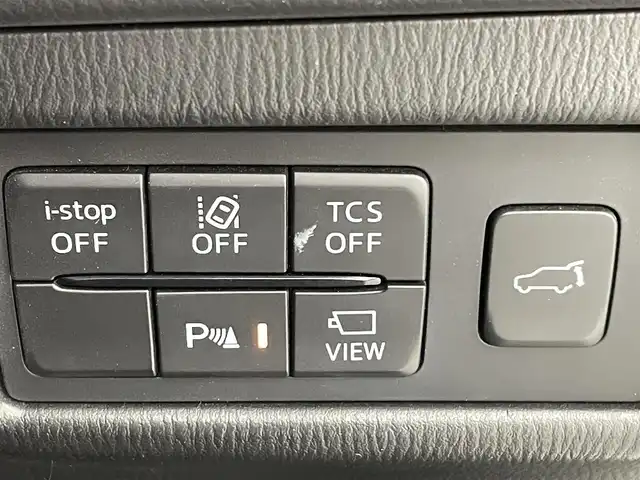 マツダ ＣＸ－８ 25S ブラックトーンED 熊本県 2021(令3)年 3.8万km スノーフレイクホワイトパールマイカ 禁煙車　/純正ナビ（ＣＤ・ＤＶＤ・フルセグ・ＢＴ・ＵＳＢ）/全周囲カメラ　/純正前後ドライブレコーダー　/アルパインフリップダウンモニター　/ＥＴＣ　/前後クリアランスソナー　/レーダークルーズコントロール　/衝突軽減ブレーキ/車線逸脱警報/ブラインドスポットモニター/横滑り防止/パーキングアシスト/アイドリングストップ/パワーバックドア/前席シートヒーター/ステアリングヒーター/前席パワーシート/置くだけ充電/ハーフレザーシート/オートライト/LEDヘッドライト/フォグライト/スマートキー/プッシュスタート