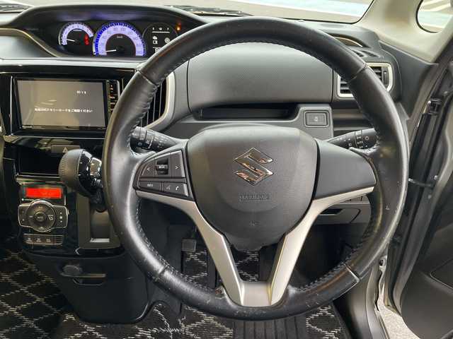 スズキ ソリオ バンディット HV MV 愛知県 2016(平28)年 4.3万km プレミアムシルバーメタリック/ブラック2トーンルーフ 純正ナビ　SDカードなし/両側パワースライドドア/シートヒーター/純正アルミホイール/LEDヘッドライト/ETC/衝突軽減システム/フルセグ/CD DVD/Bluetooth/ステアリングスイッチ/スマートキー/プッシュスタート
