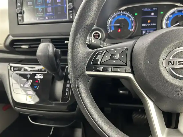 日産 デイズ X 千葉県 2020(令2)年 6.4万km プレミアムオリーブメタリック 禁煙車/エマージェンシーブレーキ/・車線逸脱警報システム/・先行車発進お知らせ/・コーナーセンサー/純正メモリナビ/・型番：MJ120D-W/・CD/AUX/Bluetooth/フルセグTV/・バックカメラ/・ETC/社外フロアマット/純正１４インチAW/オートライト/・ハロゲンヘッドライト/・ヘッドライトレベライザー