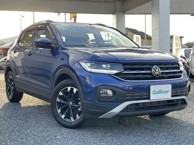 フォルクスワーゲン ＶＷ Ｔ－クロス TSI アクティブ 長野県 2022(令4)年 1.4万km 青 ディーラー点検記録Ｒ５：６年有り　/・ワンオーナー　/・セーフティーＰＫＧ　/・ディスカバーメディアパッケージ　/・APP-CONNECT/・8インチタッチスクリーン/・ＳＳＤナビ　ＢＴ　/・CD/・バックカメラ　/・ＥＴＣ２．０　/・ドライブレコーダー　/・アダプティブクルーズ/・レーンキープ/・ハイビームアシスト/・駐車支援システム/・BSM/・パークディスタンスコントロール/・オプティカルパーキングシステム/・リアトラフィックアラート/・パドルシフト/・オートライト/・LEDヘットライト/・スマートキー×２/・プッシュスタート/・純正16インチアルミ/・コンチネンタルタイヤ/・ルーフレール/・保証書