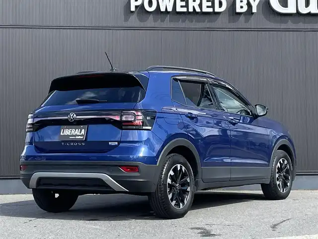 フォルクスワーゲン ＶＷ Ｔ－クロス TSI アクティブ 長野県 2022(令4)年 1.4万km 青 ワンオーナー /セーフティーパッケージ /AppleCarPlay /AndroidAuto /MirrorLink /ナビ/ACC /レーンキープ /BSM /バックカメラ /パークセンサー パークアシスト /ETC2.0 /アイドリングストップ /プッシュスタート /LEDヘッドライト
