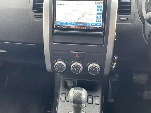 日産 エクストレイル 20X 福島県 2012(平24)年 11.1万km ダイヤモンドブラック ワンオーナー/４ＷＤ/純正ナビ/フルセグＴＶ/ＣＤ/ＤＶＤ/ＦＭ・ＡＭ/シートヒーター/Egスターター/バックカメラ/ＥＴＣ/純正フロアマット/ドアバイザー