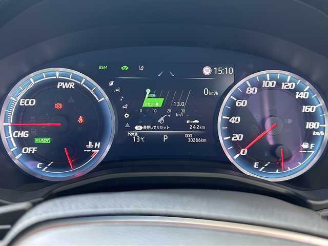 トヨタ クラウン ハイブリッド RS アドバンス Four 山形県 2019(平31)年 3.1万km ホワイトパールクリスタルシャイン 禁煙車/４WD/トヨタセーフティセンス/クルーズコントロール/ブラインドスポットモニター/横滑り防止装置/レーンキープアシスト/バックカメラ/純正ドライブレコーダー/前後コーナーセンサー/純正ナビ/（Bluetooth/フルセグ/AM/FM/USB)/nonoe/ステアリングスイッチ/ステアリングヒーター/パドルシフト/ハーフレザー/前席パワーシート/D席メモリー付きシート/前席シートヒーター/ビルトインETC/カードキー/純正アルミホイール/電動格納ミラー/ドアバイザー/LEDヘッドライト/フォグランプ