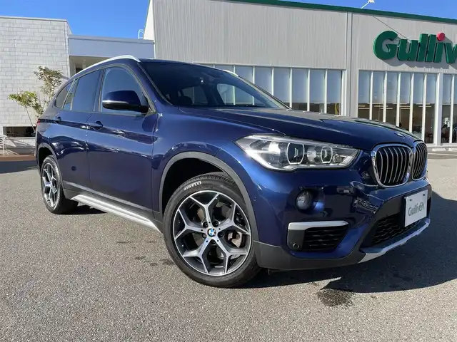 ＢＭＷ,Ｘ１,xDrive 20i xライン,純正ナビ Bカメラ 黒革 LED AW ETC