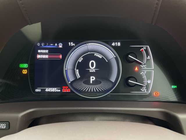 レクサス ＥＳ 300h バージョンL 新潟県 2019(平31)年 4.5万km ソニッククォーツ 純正ナビ/3眼LEDヘッドライト/ヘッドアップディスプレイ/シートヒーター/革シート/ETC2.0/パワーシート/アラウンドビューモニター/ブラインドスポットモニター/純正アルミホイール/サンルーフ/パドルシフト/Bluetooth/プッシュスタート/コーナーセンサー/アダプティブクルーズコントロール/衝突軽減ブレーキ/レーンキープアシスト