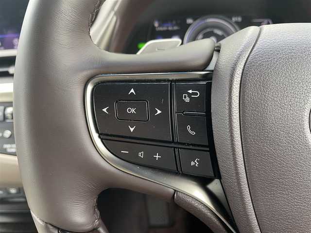 レクサス ＥＳ 300h バージョンL 新潟県 2019(平31)年 4.5万km ソニッククォーツ 純正ナビ/3眼LEDヘッドライト/ヘッドアップディスプレイ/シートヒーター/革シート/ETC2.0/パワーシート/アラウンドビューモニター/ブラインドスポットモニター/純正アルミホイール/サンルーフ/パドルシフト/Bluetooth/プッシュスタート/コーナーセンサー/アダプティブクルーズコントロール/衝突軽減ブレーキ/レーンキープアシスト
