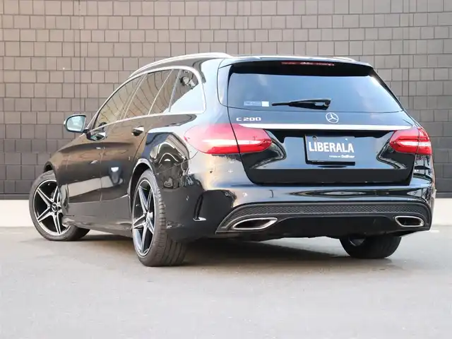 メルセデス・ベンツ Ｃ２００ ワゴン スポーツ 宮城県 2015(平27)年 4.4万km オブシディアンブラック 純正HDDナビ/フルセグＴＶ/エアサスペンション/アンビエントライト　/レザーシート/シートヒーター（DN席）/パワーシート（DN席）/バックカメラ/パワーバックドア/アクティブブラインドスポットアシスト/アクティブレーンキーピングアシスト/パークトロニック/アダプティブクルーズコントロール/パワーステアリング/パワーウィンドウ/Bluetooth接続/プッシュスタート/アイドリングストップ/オートライト/スマートキー/純正18インチAW/前方ドライブレコーダー/ETC