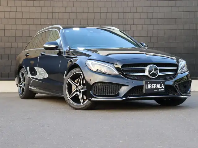 メルセデス・ベンツ Ｃ２００ ワゴン スポーツ 宮城県 2015(平27)年 4.4万km オブシディアンブラック 純正HDDナビ/フルセグＴＶ/エアサスペンション/アンビエントライト　/レザーシート/シートヒーター（DN席）/パワーシート（DN席）/バックカメラ/パワーバックドア/アクティブブラインドスポットアシスト/アクティブレーンキーピングアシスト/パークトロニック/アダプティブクルーズコントロール/パワーステアリング/パワーウィンドウ/Bluetooth接続/プッシュスタート/アイドリングストップ/オートライト/スマートキー/純正18インチAW/前方ドライブレコーダー/ETC