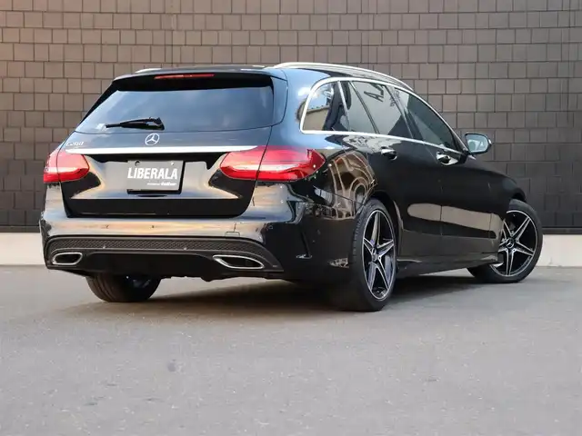 メルセデス・ベンツ Ｃ２００ ワゴン スポーツ 宮城県 2015(平27)年 4.4万km オブシディアンブラック 純正HDDナビ/フルセグＴＶ/エアサスペンション/アンビエントライト　/レザーシート/シートヒーター（DN席）/パワーシート（DN席）/バックカメラ/パワーバックドア/アクティブブラインドスポットアシスト/アクティブレーンキーピングアシスト/パークトロニック/アダプティブクルーズコントロール/パワーステアリング/パワーウィンドウ/Bluetooth接続/プッシュスタート/アイドリングストップ/オートライト/スマートキー/純正18インチAW/前方ドライブレコーダー/ETC
