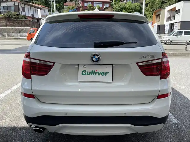 ＢＭＷ Ｘ３ xDrive20d ブルーパフォーマンス 岐阜県 2014(平26)年 12万km アルピンホワイトⅢ ４WD/純正ナビ(CD/DVD/Bluetooth/AM/FM/TV)/PLUG DRL＋/レザーシート/インテリジェントセーフティー/コーナーセンサー/パワーシート・シートメモリー/ステアリングヒーター/バックカメラ/クルーズコントロール/ダウンヒルアシストコントロール/電動リアゲート/スマートキー/LEDヘッドライト/AFS/保証書/スペアキー