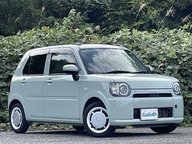 ダイハツ ミラ トコット G SA Ⅲ 大分県 2022(令4)年 1.5万km セラミックグリーンM 純正メモリーナビ/地デジ/DVD/Bluetooth/純正LEDヘッドライト/オートライトコントロール/オートハイビーム/シートヒーター/アイドリングストップ/スマートキー/エンジンプッシュスタート