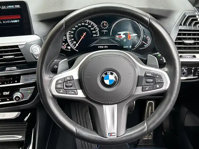 ＢＭＷ Ｘ３ xDrive20d Mスポーツ 埼玉県 2018(平30)年 2.6万km カーボンブラックM 純正ナビ/　　CD/DVD/フルセグ/USB/アラウンドビューモニター/サイドカメラ/フロントカメラ/バックカメラ/レーダークルーズコントロール/LEDオートライト/ハーフレザーシート/パワーシート/シートヒーター/純正19インチアルミホイール/プッシュスタート/アイドリングストップ