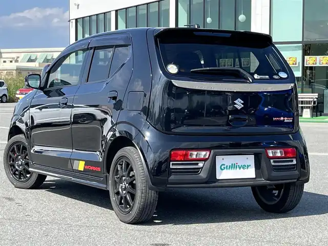 スズキ アルト ワークス 奈良県 2020(令2)年 5.2万km ブルーイッシュブラックパール3 5速MT/社外ディスプレイオーディオ/ドライブレコーダー/ビルトインETC/レカロシート/LEDヘッドライト/オートライト/スマートキー/純正15インチAW