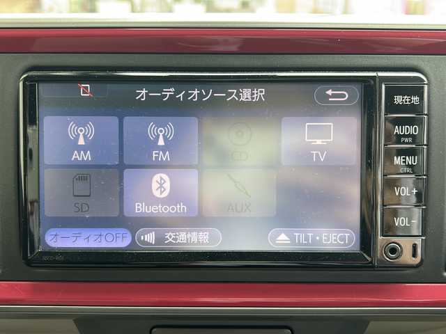 トヨタ パッソ モーダ　S 神奈川県 2016(平28)年 1.4万km ブラックマイカ/マゼンダベリーメタリック ワンオーナー/純正ディーラーナビ(CD/SD/AUX/BT/ワンセグTV)/バックカメラ/プッシュスタート/衝突被害軽減ブレーキ/横滑り防止装置/アイドリングストップ/フロアマット/純正ドアバイザー/ステアリングスイッチ/ISOFIX/スペアキー×1/保証書/取扱説明書