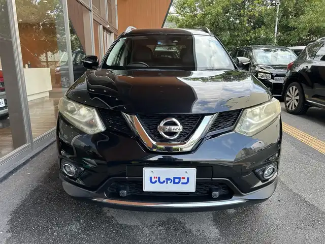 日産 エクストレイル 20X エマージェンシーブレーキ 兵庫県 2014(平26)年 13.1万km ダイヤモンドブラック (株)IDOMが運営する【じしゃロン西宮店】の自社ローン専用車両になります。こちらは現金またはオートローンご利用時の価格です。自社ローンご希望の方は別途その旨お申付け下さい/純正ナビ/フルセグテレビ/バックカメラ/アイドリングストップ/プッシュスタート/ETC/シートヒーター