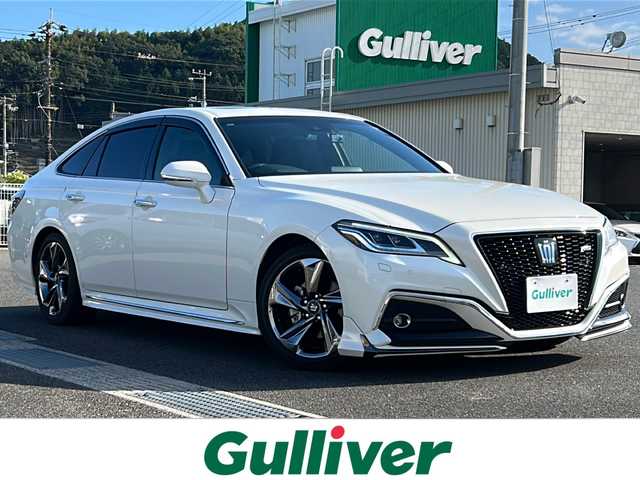 トヨタ クラウン ハイブリッド RS アドバンス 山口県 2020(令2)年 3.4万km ホワイトパールクリスタルシャイン 禁煙車/前方ドライブレコーダー/サンルーフ/スマートキー/プッシュスタート/ETC2.0/純正HDDナビ/(DTV/BT/DVD/ラジオ)/バックカメラ/クリアランスソナー/パワーシート/シートメモリー/衝突軽減ブレーキ/純正アルミホイール/純正フロアマット/ブラインドスポットモニター/左右分離型フルオートエアコン/保証書/取扱説明書/記録簿