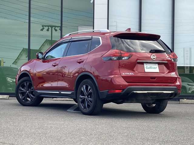 日産 エクストレイル 20Xi Vセレクション 岐阜県 2020(令2)年 6.8万km ガーネットレッド 登録時走行距離：67575km/純正ナビ（MM320D-L）/アラウンドビューモニター/フルセグテレビ・CD・DVD・Bluetooth/デジタルインナーミラー/プロパイロット/ETC/レーダークルーズコントロール/レーンキープアシスト/前後コーナーセンサー/アイドリングストップ/パワーバックドア/パワーシート/シートヒーター/ステアリングスイッチ/LEDヘッドライト/フォグライト/オートライト/オートマチックハイビーム/プッシュスタート/スマートキー/ルーフレール/純正フロアマット/ドアバイザー/純正18インチアルミホイール/ライトレベライザー/保証書