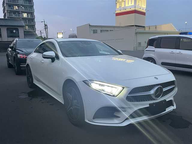 メルセデス・ベンツ ＣＬＳ４５０ 4マチック スポーツ 愛知県 2019(平31)年 4万km ダイヤモンドホワイト エクスクルーシブパッケージ/ナッパレザーシート/シートベンチレーター/Burmester/エアーボディコントロールサスペンション/レーダーセーフティーパッケージ/アクティブディスタンスアシストディストロニック/アクティブステアリングアシスト/アクティブレーンチェンジアシスト/アクティブエマージェンシーストップアシスト/PRE-SAFE/アクティブレーンキープアシスト/COMMANDナビ/Bluetooth/フルセグTV/AppleCarPlay/AndroidAuto/シートヒーター/360度カメラETC/パワーバックドア/プッシュスタート/アイドリングストップ