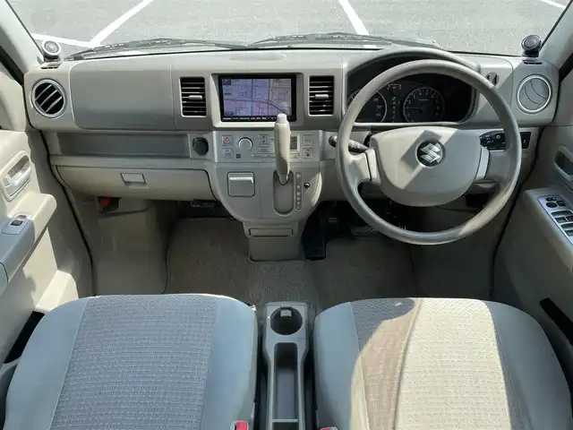 スズキ エブリィ ワゴン PZターボ スペシャル 鳥取県 2013(平25)年 12.6万km パールホワイト ワンオーナー/４WD・ターボ車/ハイルーフ/社外ナビ／フルセグ・DVD・CD・BT/両側パワースライドドア/電動オートステップ/ETC/運転席シートヒーター/キセノンライト/フォグライト/キーレスキー/純正１４インチアルミホイール/フロアマット・ドアバイザー/保証書・取扱説明書/スペアキー
