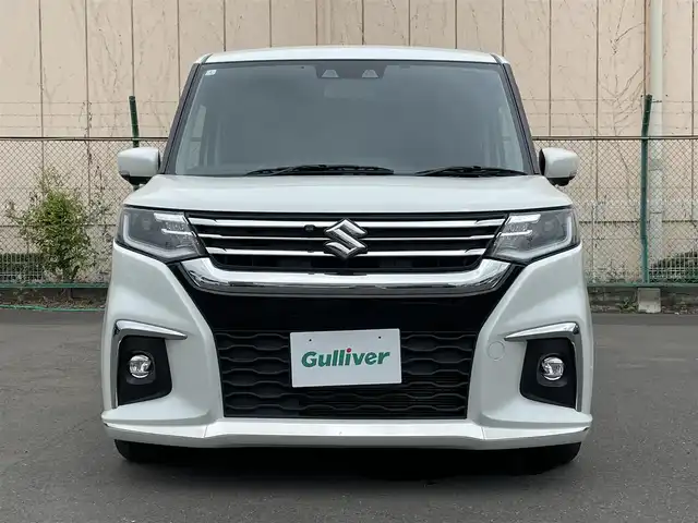 スズキ ソリオ HV MZ 東京都 2024(令6)年 1.6万km ピュアホワイトP アラウンドビューモニター　/両側電動スライドドア　/ヘッドアップディスプレイ　/純正８型ナビ　/・ＨＤＭＩ　/・Ｂｌｕｅｔｏｏｔｈ　/・フルセグ　/オートクルーズ　/レーンキープアシスト　/クリアランスソナー