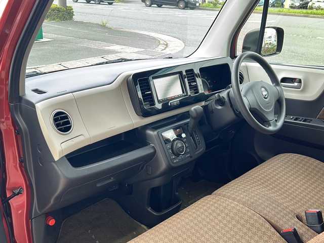 日産 モコ X 静岡県 2012(平24)年 8万km モコベリー 純正SDナビ/・CD/・フルセグＴＶ/・iPod/・AM/・FM/主要装備/・ETC/・スマートキー/・プッシュスタート/・社外フロアマット/・Eエアバック/・ハロゲンヘッドライト