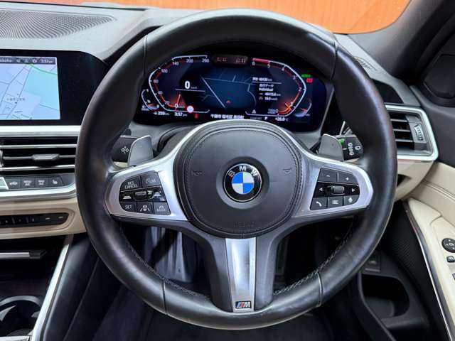 ＢＭＷ ３２０ｄ xDrive ツーリング Mスポーツ 千葉県 2022(令4)年 4.9万km 青 白革シート　/ＡＣＣ　/ナビ　/ＣａｒＰｌａｙ　/Ｂカメラ　/電動シート　/シートヒーター　/純正ＯＰ１９インチＡＷ　/ハイビームアシスタント　/電動リアゲート　/ドライビングアシストプロフェッショナル　/ＥＴＣ