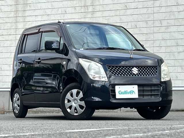 スズキ ワゴンＲ FX 山形県 2011(平23)年 6.5万km ブルーイッシュブラックパール3 社外7インチナビ/・ワンセグTV/AM/FM/CD/５速MT/電動格納ミラー/純正フロアマット/ハロゲンヘッドライト