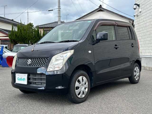 スズキ ワゴンＲ FX 山形県 2011(平23)年 6.5万km ブルーイッシュブラックパール3 社外7インチナビ/・ワンセグTV/AM/FM/CD/５速MT/電動格納ミラー/純正フロアマット/ハロゲンヘッドライト