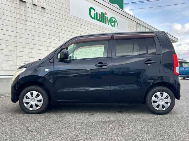 スズキ ワゴンＲ FX 山形県 2011(平23)年 6.5万km ブルーイッシュブラックパール3 社外7インチナビ/・ワンセグTV/AM/FM/CD/５速MT/電動格納ミラー/純正フロアマット/ハロゲンヘッドライト